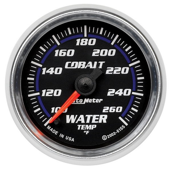 2-1/16" WATER TEMPERATURE, 100-260 F, COBALT